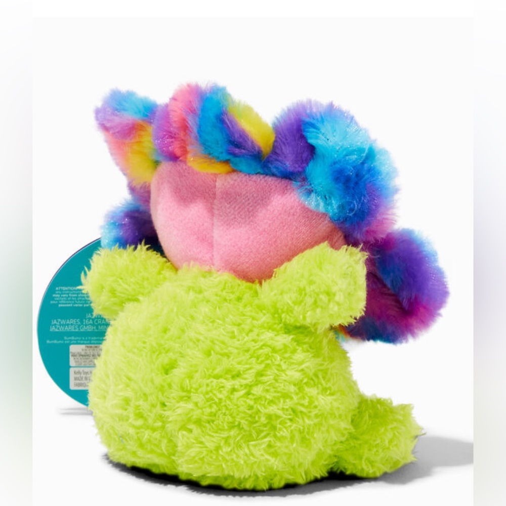 NWT 5” Faye the Psychedelic Flower Groovybumz — Kellytoy Bum Bumz - Picture 2 of 3